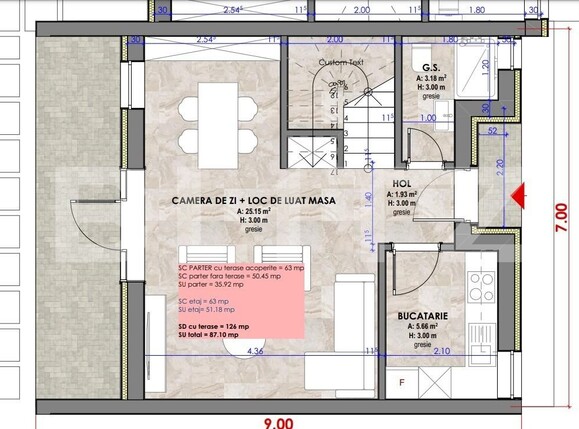 Casa de vânzare 4 camere Floreşti - 104276CV | BLITZ Cluj-Napoca | Poza7