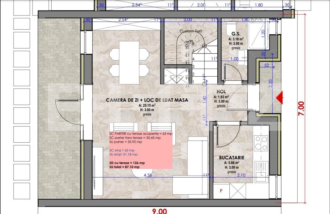 Casa de vânzare 4 camere Floreşti - 104276CV | BLITZ Cluj-Napoca | Poza7