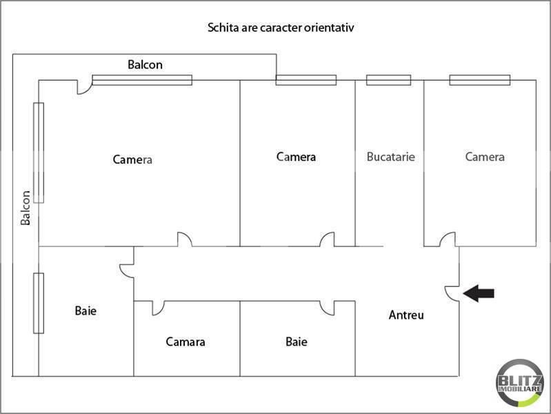 Apartament de vânzare 3 camere Zorilor - 10448AV | BLITZ Cluj-Napoca | Poza6