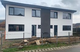 Duplex cu 4 camere, 139,6 mp, 250 mp de teren, incalzire in pardoseala, panouri fotovoltaice, Gilau