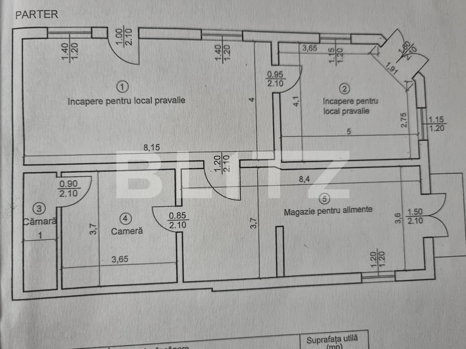 Spațiu comercial de închiriat Dambul Rotund - 104698SIC | BLITZ Cluj-Napoca | Poza1