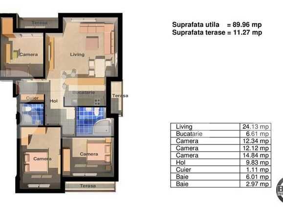 Apartament de vânzare 4 camere Zorilor - 10489AV | BLITZ Cluj-Napoca | Poza6