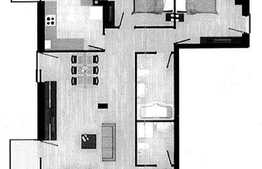 3 camere de vanzare, decomandate, 89,6 mp utili, 4 balcoane, imobil nou, Zorilor