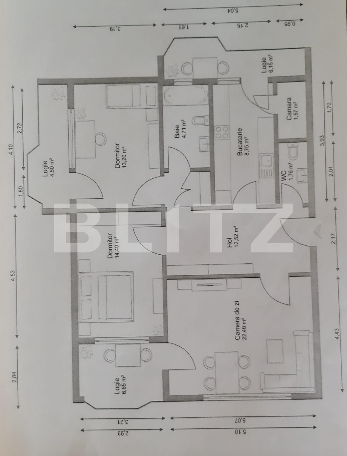 Apartament de vânzare 3 camere Grigorescu - 104947AV | BLITZ Cluj-Napoca | Poza4