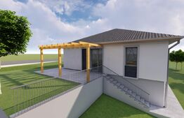 Casa premium: 4 camere, 114 mp, teren 530 mp, Chinteni