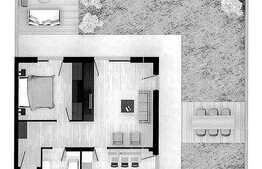 De vanzare 2 camere, 54,35 mp, imobil nou, gradina, zona Sigma Center!