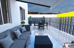 Apartament 3 camere de lux, 61 mp, 47 mp terasa,  parcare, zona Vivo