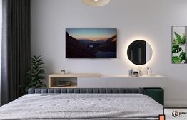 Apartament 3 camere de lux, 61 mp, 47 mp terasa,  parcare, zona Vivo