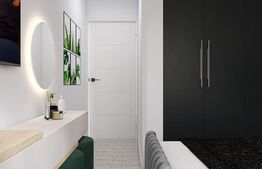 Apartament 3 camere de lux, 61 mp, 47 mp terasa,  parcare, zona Vivo