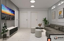 Apartament 3 camere de lux, 61 mp, 47 mp terasa,  parcare, zona Vivo