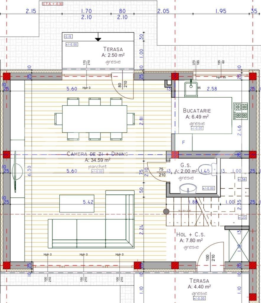Casa de vânzare 4 camere Floreşti - 105099CV | BLITZ Cluj-Napoca | Poza1