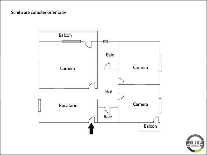 Apartament de vânzare 3 camere Zorilor - 10569AV | BLITZ Cluj-Napoca | Poza12