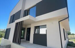 Duplex de vanzare semipasiv cu pompa de caldura, panouri solare fotovoltaice, 120 mp, 300 teren, Chinteni  