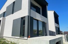 Duplex de vanzare semipasiv cu pompa de caldura, panouri solare fotovoltaice, 120 mp, 300 teren, Chinteni  