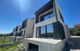 Duplex de vanzare semipasiv cu pompa de caldura, panouri solare fotovoltaice, 120 mp, 300 teren, Chinteni  