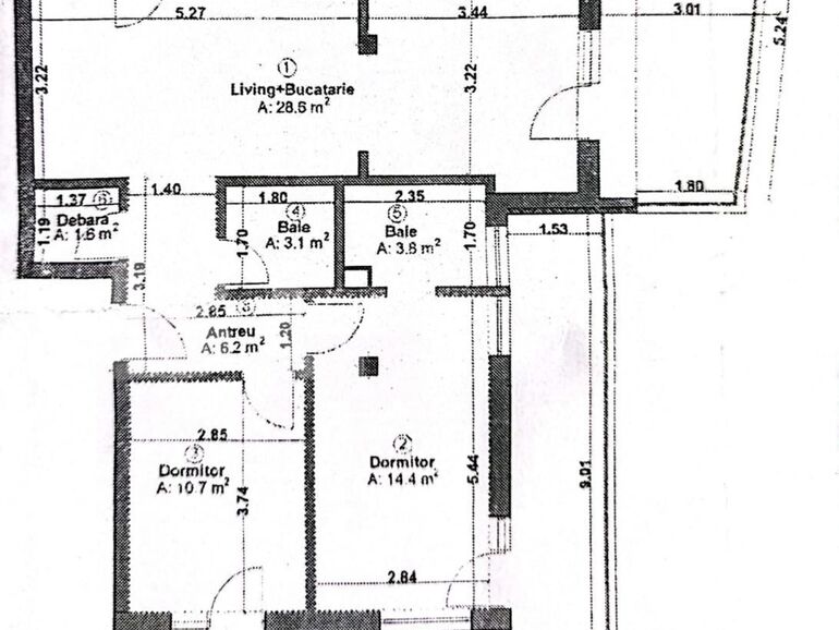 Apartament de vânzare 3 camere Floreşti - 105729AV | BLITZ Cluj-Napoca | Poza1