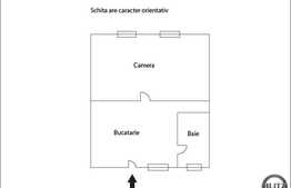 De vanzare o camera 36 mp, zona Opera Maghiara