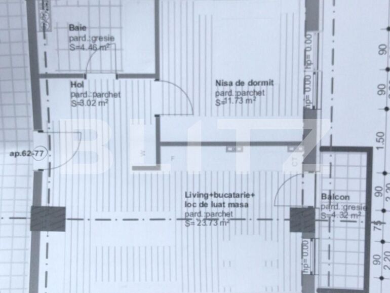 Apartament de vânzare 2 camere Dambul Rotund - 105860AV | BLITZ Cluj-Napoca | Poza1