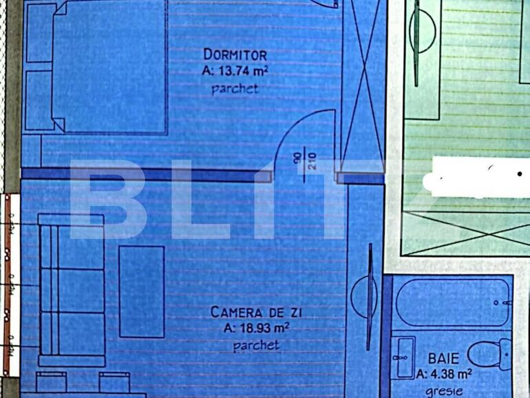 Apartament de vânzare 2 camere Floreşti - 105861AV | BLITZ Cluj-Napoca | Poza1