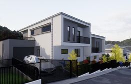 EXCLUSIV: Duplex premium finalizat 120 mp, panorama superba la intrare in Chinteni!