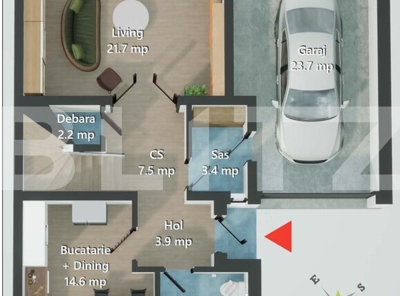 Casa de vânzare 4 camere Chinteni - 105882CV | BLITZ Cluj-Napoca | Poza5