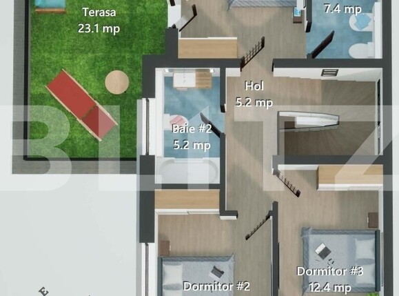 Casa de vânzare 4 camere Iris - 105885CV | BLITZ Cluj-Napoca | Poza7