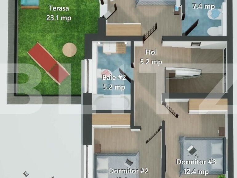 Casa de vânzare 4 camere Iris - 105885CV | BLITZ Cluj-Napoca | Poza2