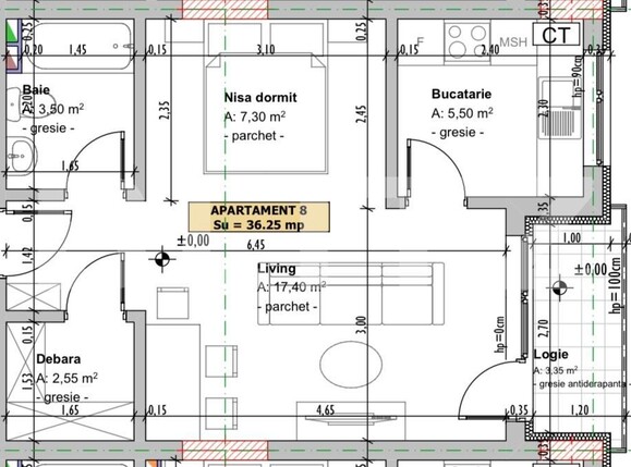 Garsonieră de vânzare Floreşti - 105888AV | BLITZ Cluj-Napoca | Poza2