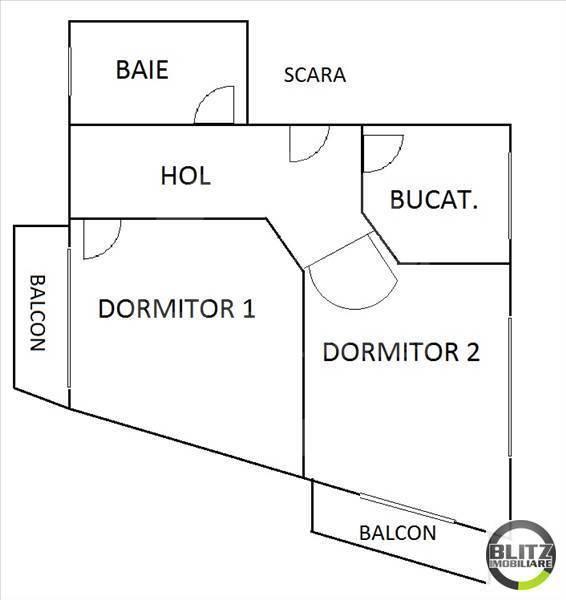Apartament de vânzare 2 camere Zorilor - 10589AV | BLITZ Cluj-Napoca | Poza1