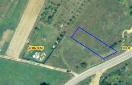 Teren intravilan cu PUZ aprobat, 720 mp, acces asfaltat, comuna Chinteni