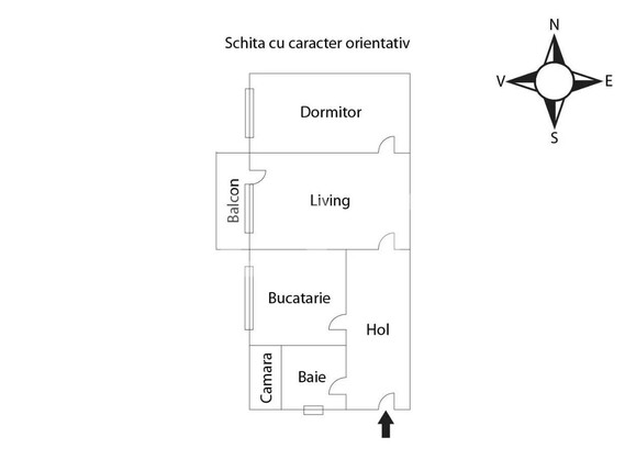 Apartament de vânzare 2 camere Semicentral - 106056AV | BLITZ Cluj-Napoca | Poza1