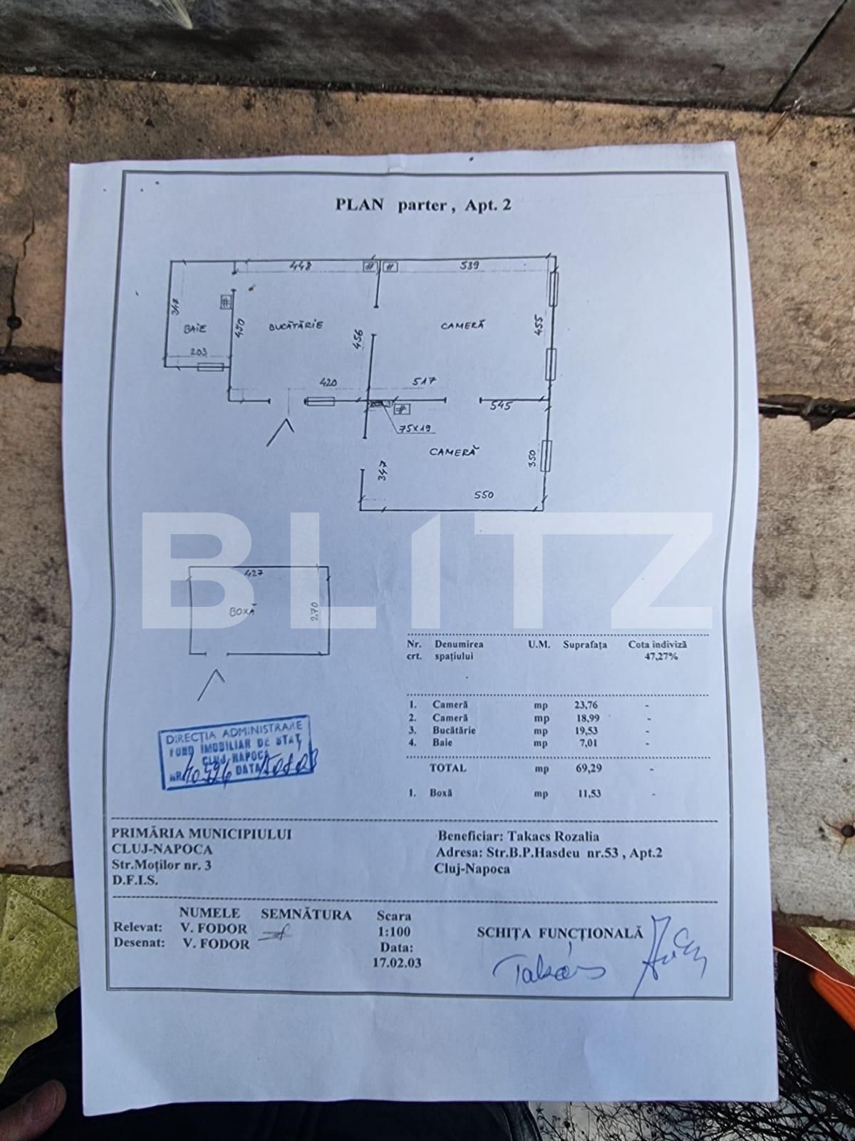 Apartament de vânzare 2 camere Central - 106111AV | BLITZ Cluj-Napoca | Poza1