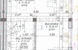 Casa tip duplex, semifinisat, 130 utili, zona Eugen Ionescu