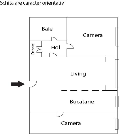 Apartament de vânzare 3 camere Gheorgheni - 10652AV | BLITZ Cluj-Napoca | Poza1