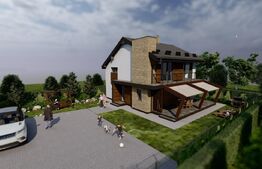 Exclusiv ! Case individuale de vanzare, 120 mp, 500 teren, Gilau 