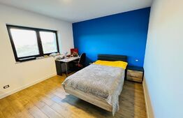 Casa individuala finisata de 5 camere, 3 bai, 174 mp utili, teren 700 mp si panorama superba la intrare in Chinteni