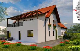 Casa individuala, 4 dormitoare, 135 mp utili, 500 mp teren in Gheorghieni