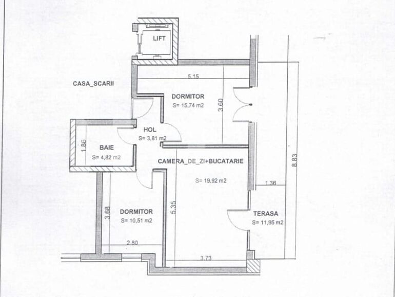 Apartament de vânzare 3 camere Gheorgheni - 106693AV | BLITZ Cluj-Napoca | Poza1