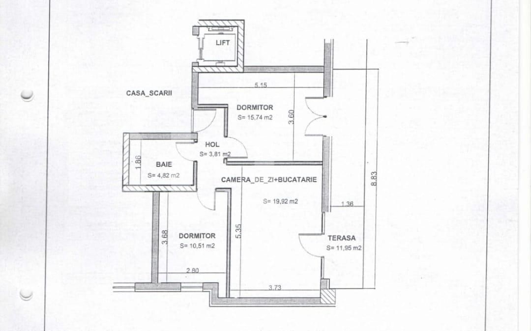 Apartament de vânzare 3 camere Gheorgheni - 106693AV | BLITZ Cluj-Napoca | Poza1