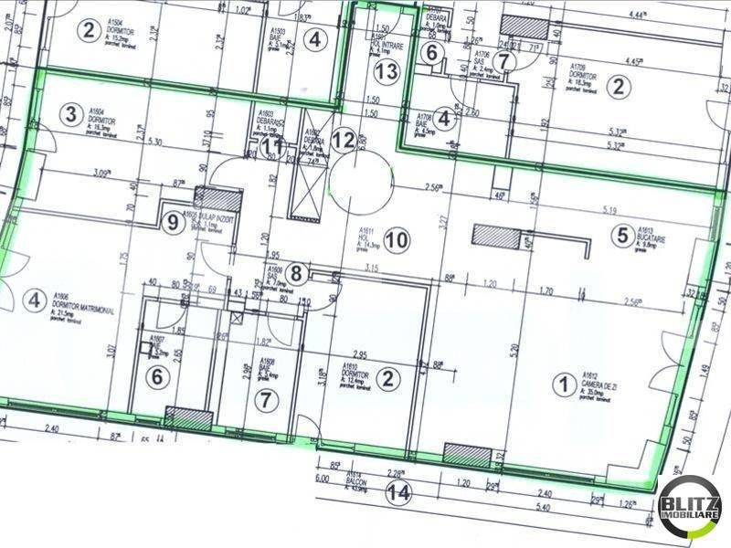 Apartament de închiriat 4 camere Manastur - 1067AI | BLITZ Cluj-Napoca | Poza11