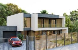 Casa exclusivista intr-o zona rezidentiala de case si vile