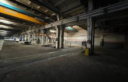 Hala cu pod rulant pe Bulevardul Munci