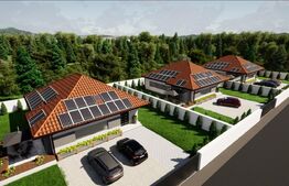 Casa cu 4 camere, 120 mp utili, panouri fotovoltaice, plan parter, Harman