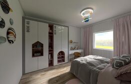 Casa eco cu panouri fotovoltaice, 4 camere, plan parter, 120mp utili, Harman