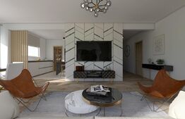 Casa eco cu panouri fotovoltaice, 4 camere, plan parter, 120mp utili, Harman