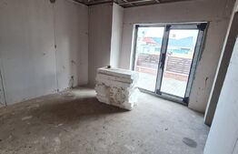 Casa individuala stil mediteranean, stadiu nefinisat, 126mp utili, 500mp teren, zona Sanpetru