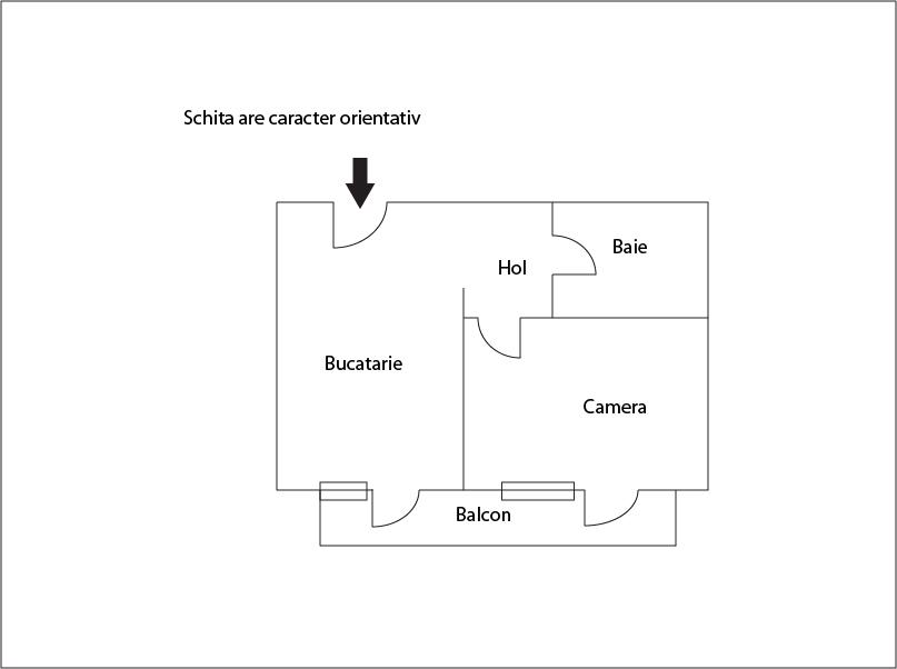 Garsonieră de vânzare Floreşti - 1069AV | BLITZ Cluj-Napoca | Poza1