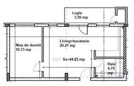 Apartament 2 camere, Balcon, Finisat, parcare subterana! Zona strazii Eroilor!