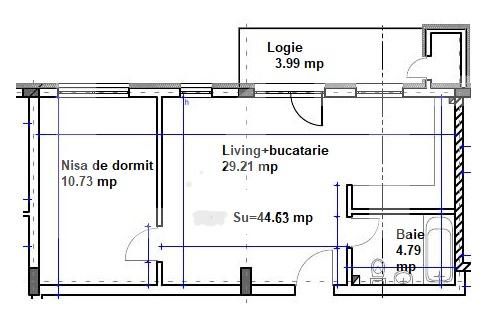 Apartament de vânzare 2 camere Floreşti - 106917AV | BLITZ Cluj-Napoca | Poza1