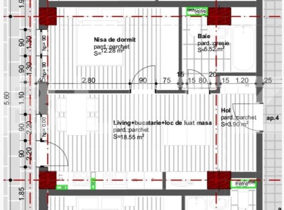 Apartament de vânzare 2 camere Dambul Rotund - 107208AV | BLITZ Cluj-Napoca | Poza3